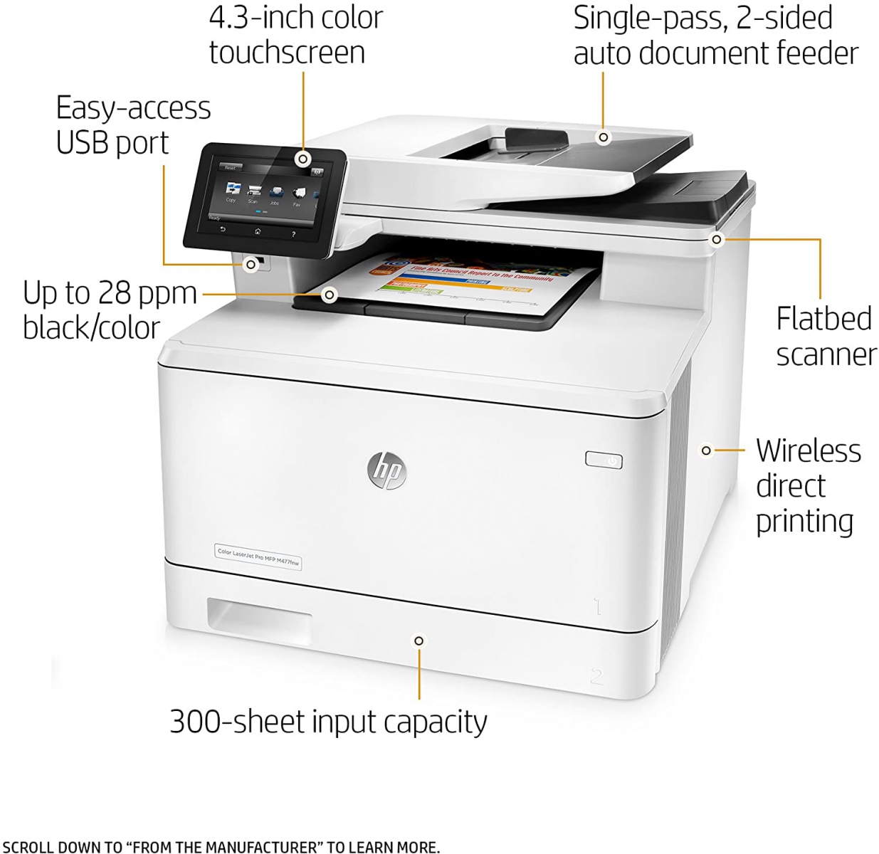 MÁY IN MÀU HP LASERJET PRO M479FDW