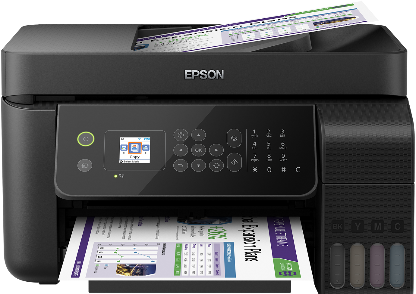 Máy in màu đa năng Epson L5190 (Int/ Copy/ Scan/ Fax + WiFi)
